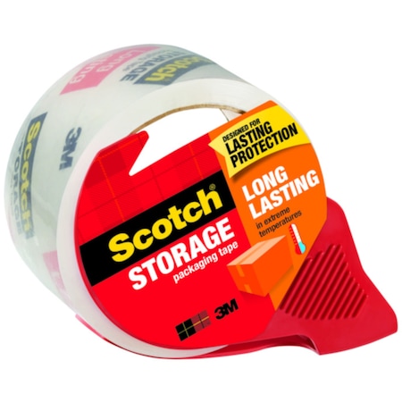 3M 3M Scotch 1.88 in. W X 54.6 yd L Packaging Tape with Dispenser 3650-RD